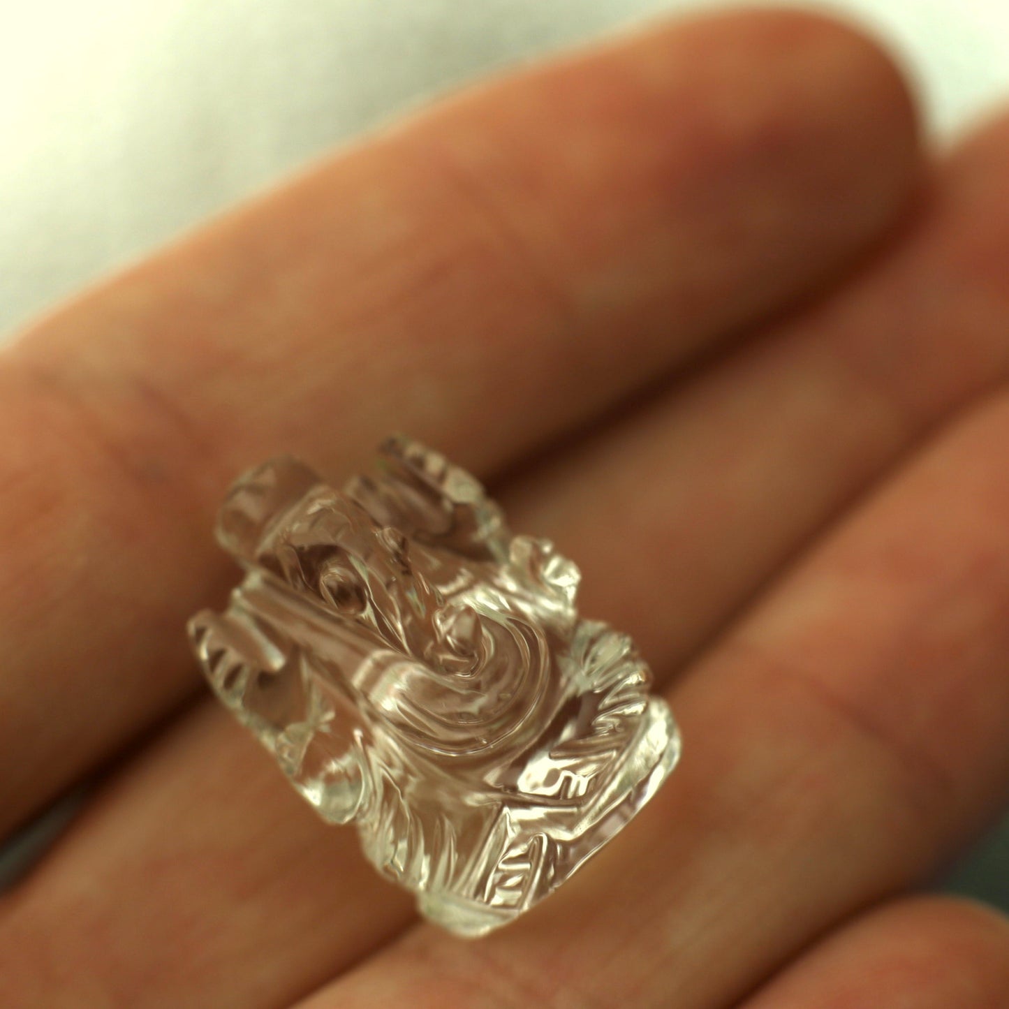 Prabhuji Spiritual Figurine - Miniature Lord Ganesh