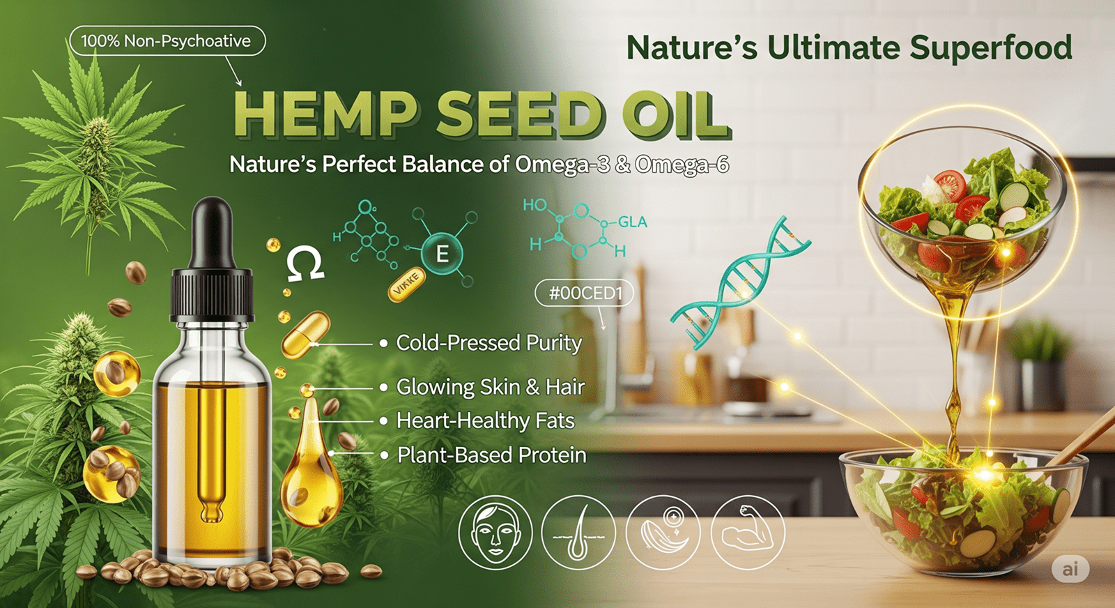 🌿 Hemp Seed Oil: The Ultimate Superfood for Health & Wellness - Tree Spirit Wellness 