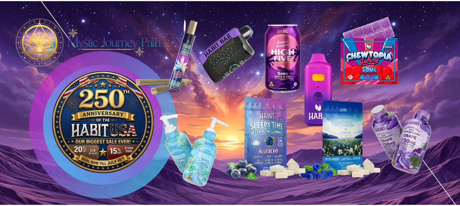 Habit CBD - Mystic Journey Path