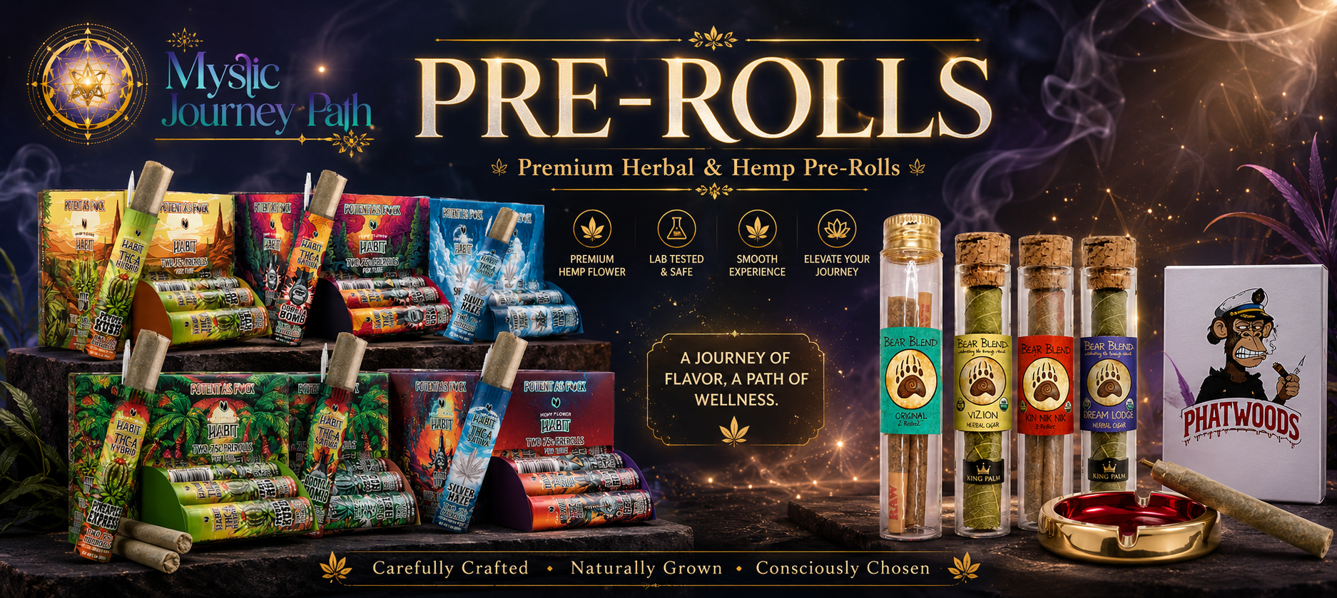 PRE-ROLLS - Mystic Journey Path