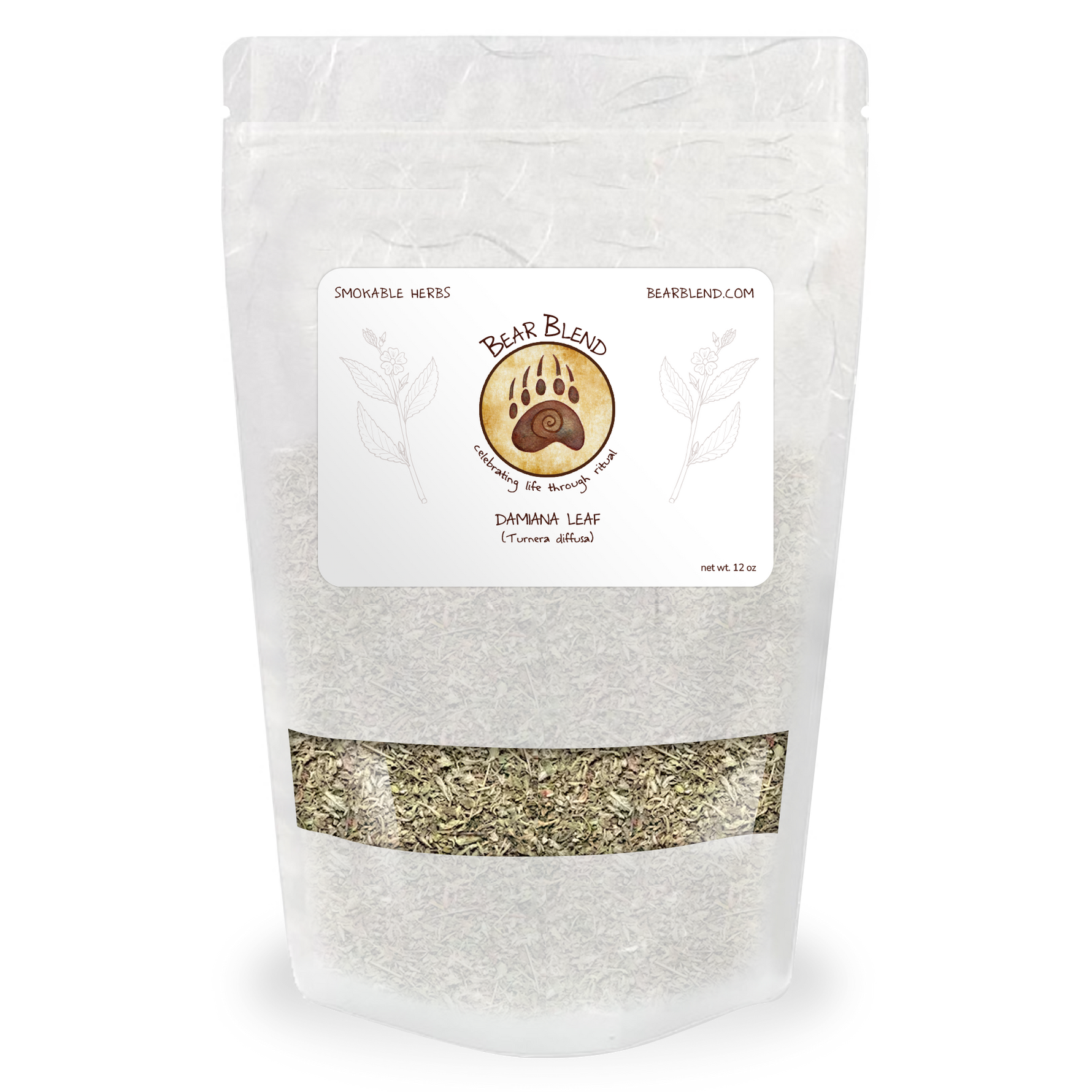 Damiana Smokable 12oz bag - Mystic Journey Path
