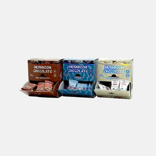1 Piece Artisan Chocolate Bar (Gravity Fed Display) - 30 Bars/Case - Tree Spirit Wellness