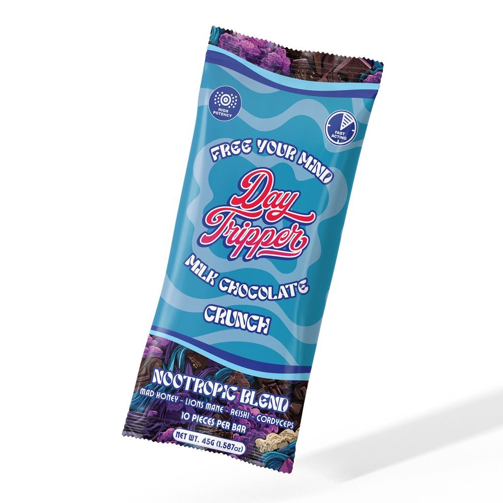10 Piece Crunch 👁️Milk Chocolate Bar - Tree Spirit Wellness
