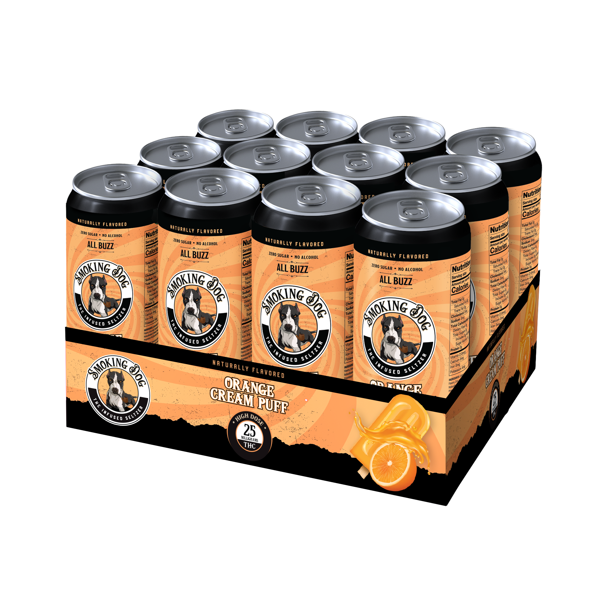 DELTA 9 THC SELTZER 25 MG  -- Tree Spirit Wellness