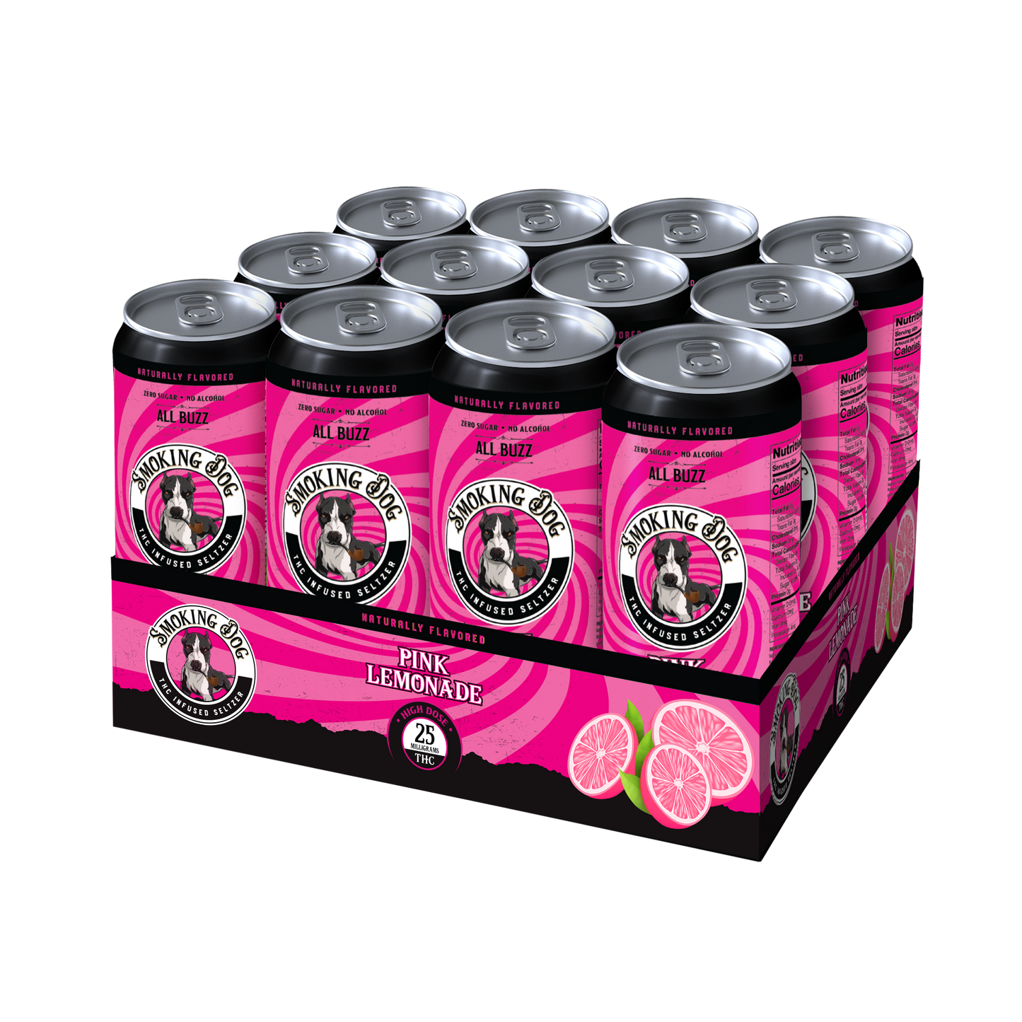 DELTA 9 THC SELTZER 25 MG  -- Tree Spirit Wellness