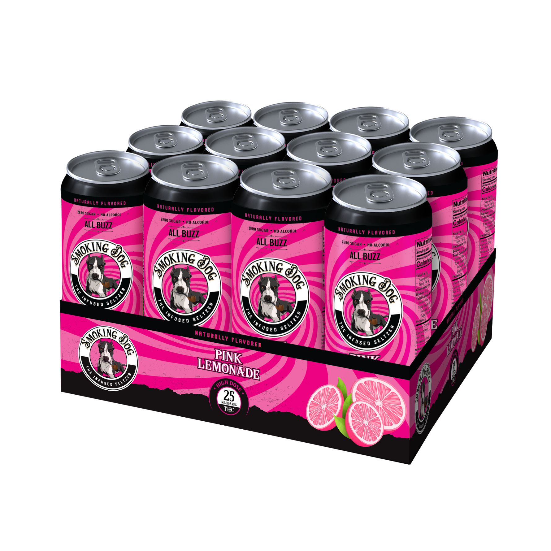 DELTA 9 THC SELTZER 25 MG  -- Tree Spirit Wellness