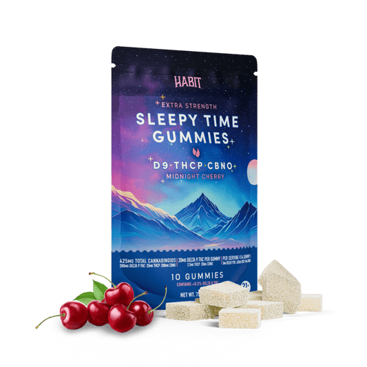 20mg D9+2.5mg THCP + 20mg CBNO - GUMMIES Midnight Cherry - Tree Spirit Wellness