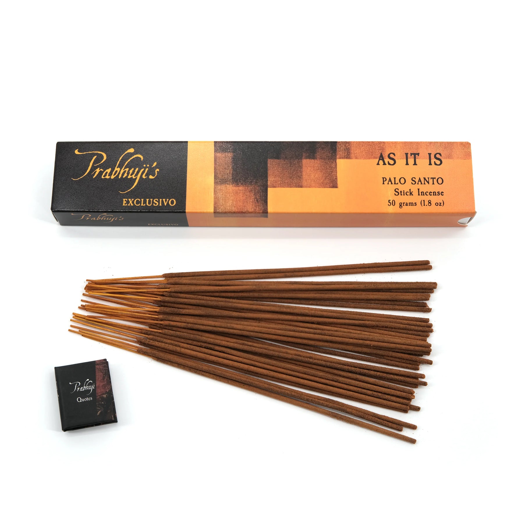 Incense Sticks Prabhuji's Exclusivo - As It Is - Palo Santo - Mystic Journey Path