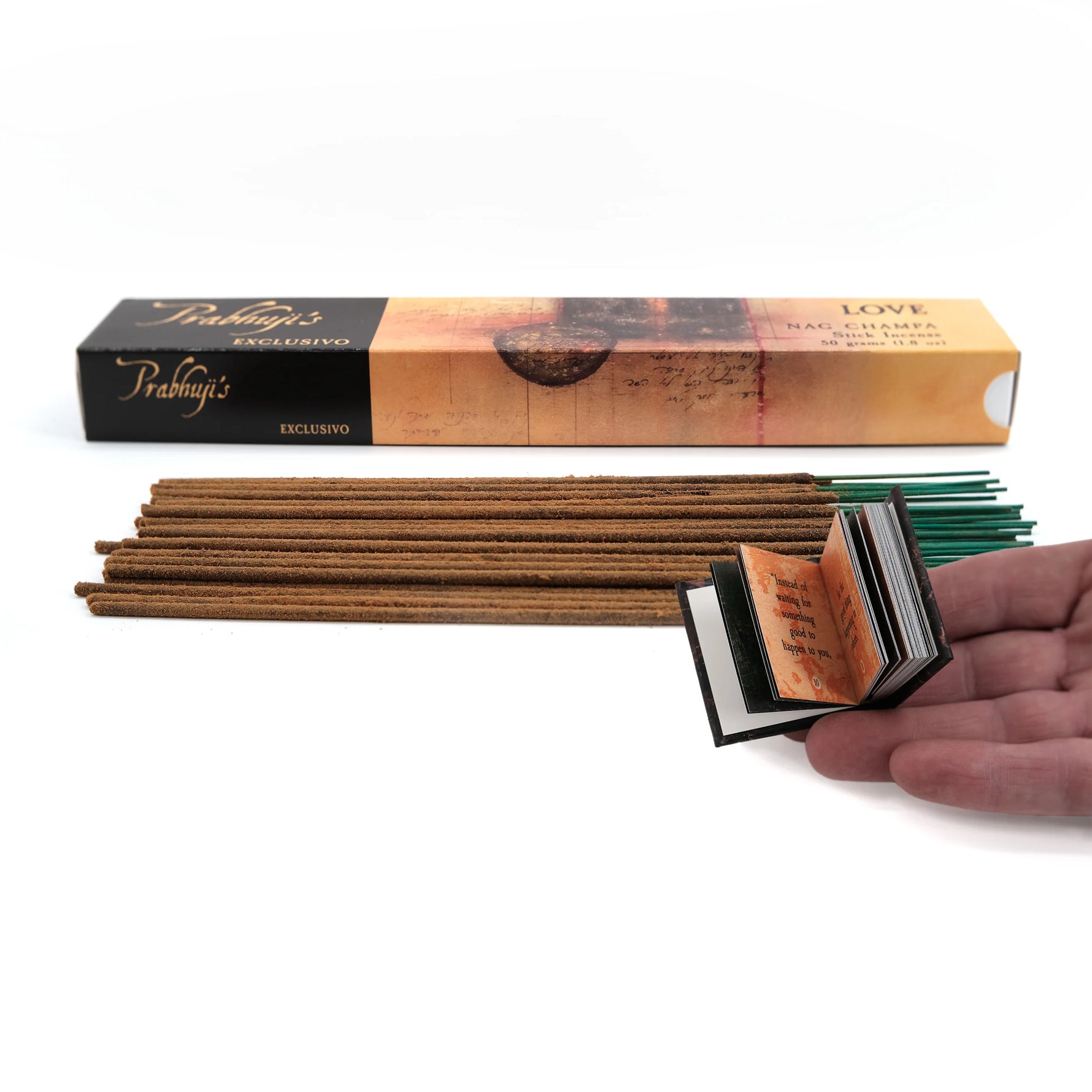 Incense Sticks Prabhuji's Exclusivo - Love - Nag Champa - Mystic Journey Path