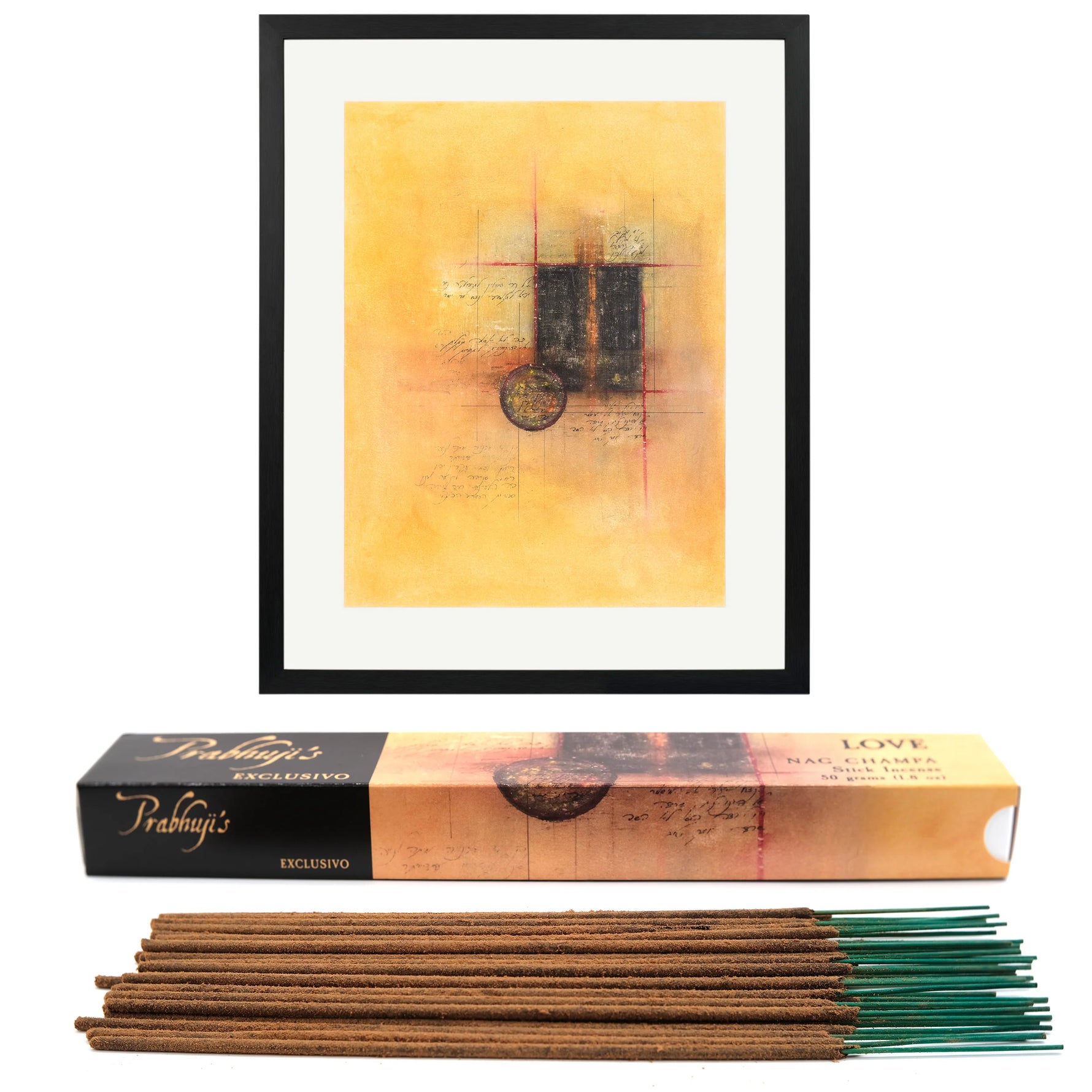 Incense Sticks Prabhuji's Exclusivo - Love - Nag Champa - Mystic Journey Path