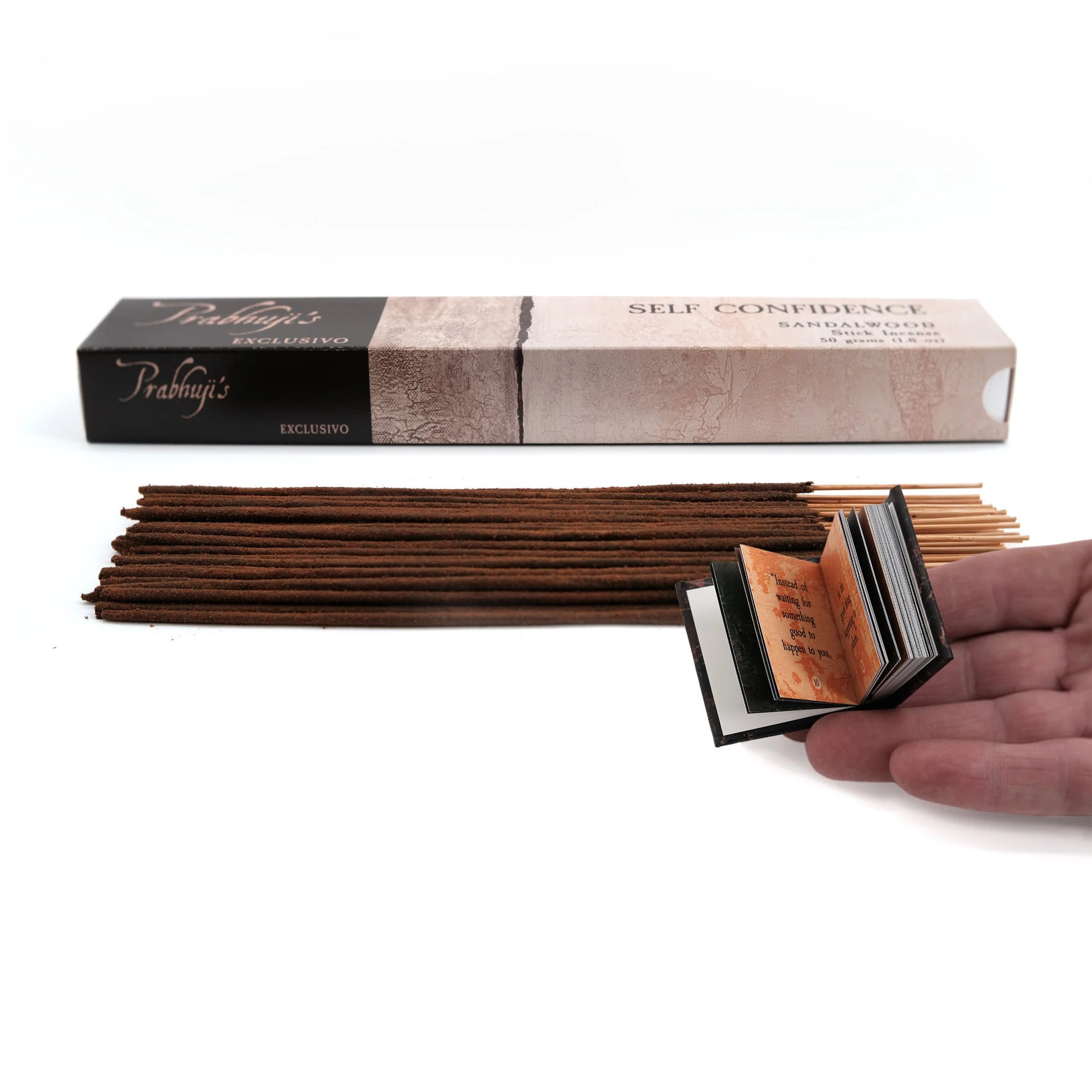 Incense Sticks Prabhuji's Exclusivo - Self Confidence - Sandalwood - Mystic Journey Path
