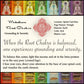 Prabhuji Incense Sticks Root Chakra Muladhara - Grounding and Serenity