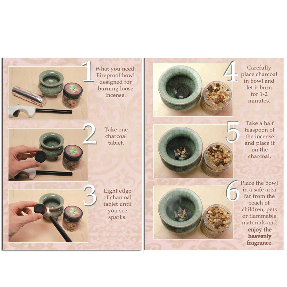 Prabhuji Resin Incense Surya - Happiness and Joy - 1.2oz bag