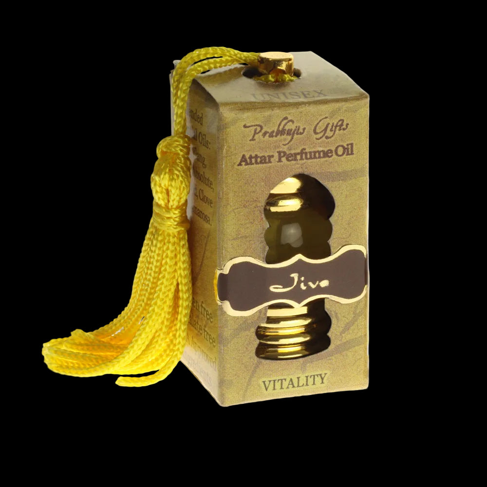 Prabhuji Attar Oil Jiva for Vitality - 3ml - Unisex - Mystic Journey Path