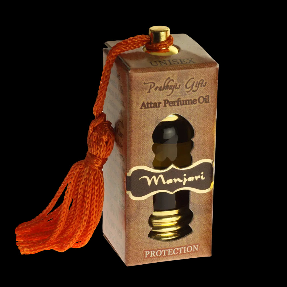 Prabhuji Attar Oil Manjari for Protection - 6ml - Unisex - Mystic Journey Path