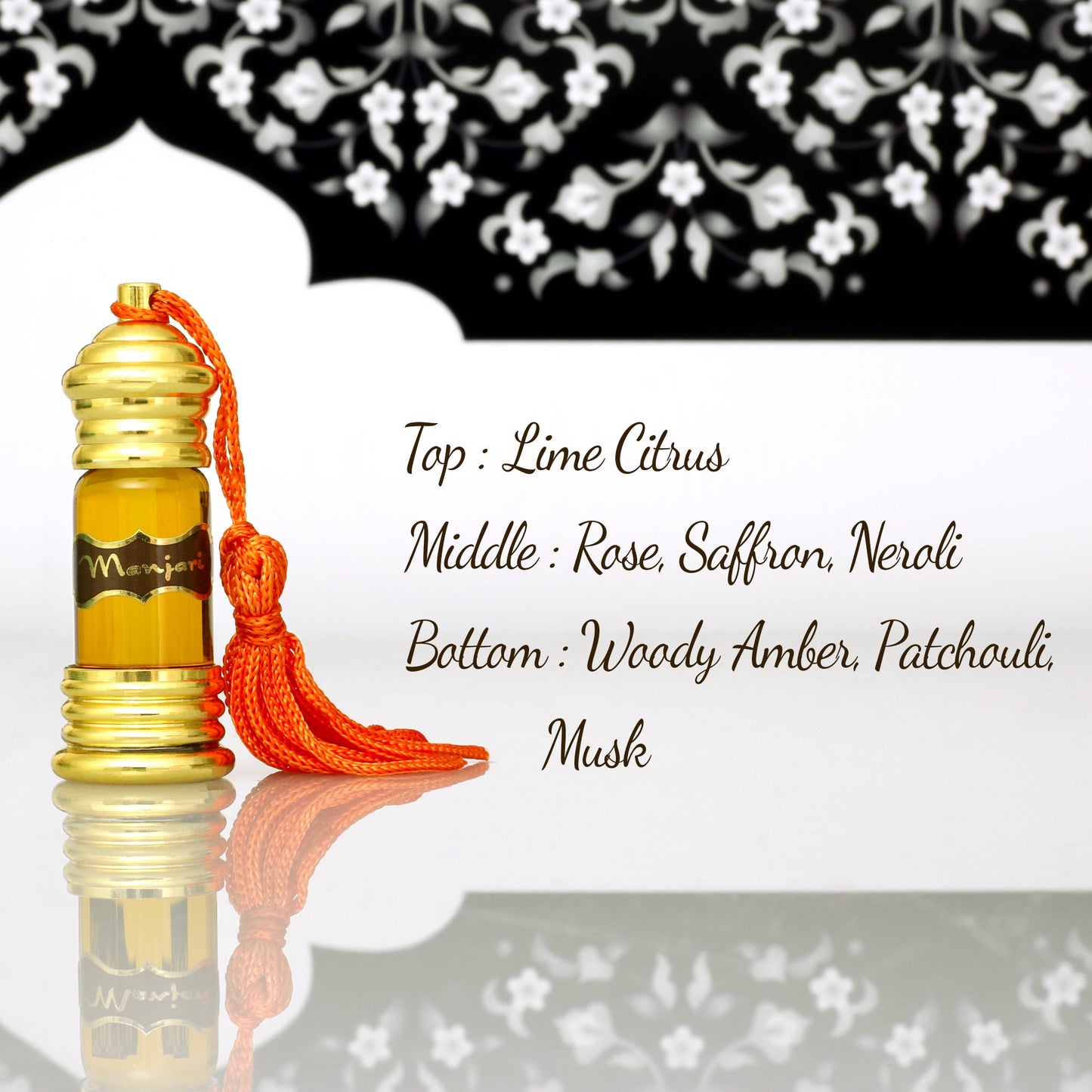 Prabhuji Attar Oil Manjari for Protection - 6ml - Unisex
