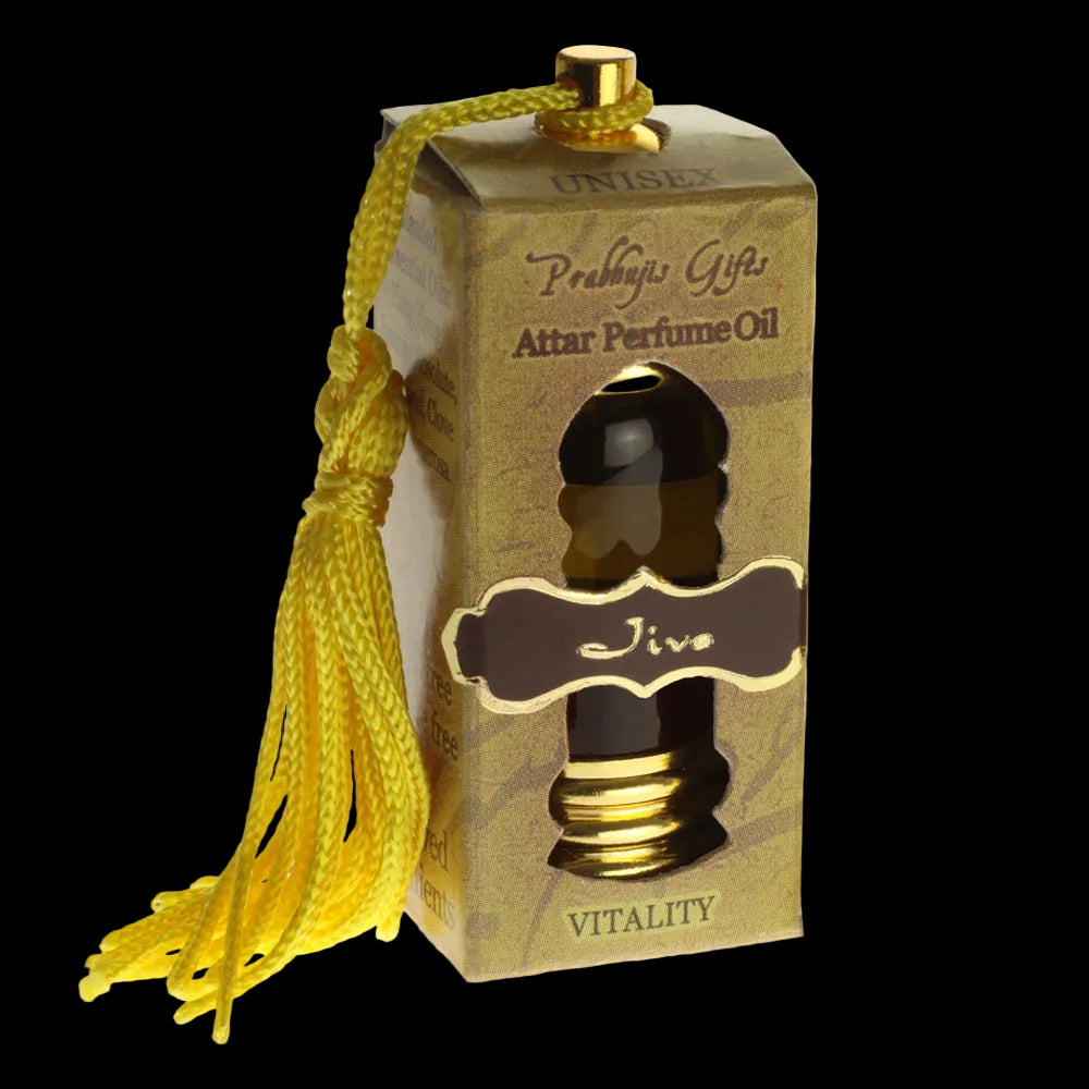 Prabhuji Attar Oil Jiva for Vitality - 6ml - Unisex - Mystic Journey Path