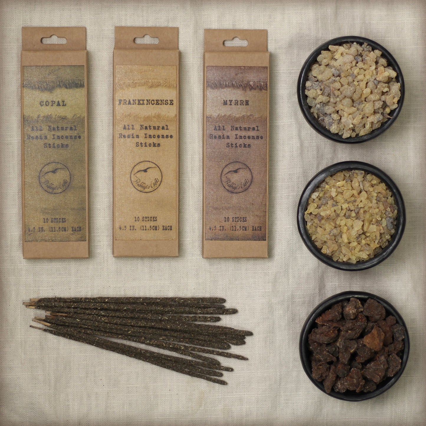 Prabhuji Smudging Incense - Copal - Natural Resin Incense sticks