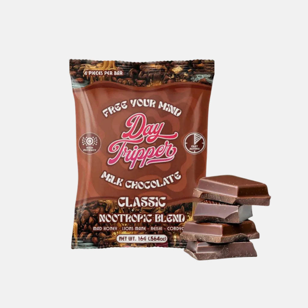 4 Piece Artisan Chocolate - Milk Chocolate Bar - 10 Bars/Case - Tree Spirit Wellness