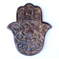 Decor - Wooden Hamsa - Pomegranate 7"x6", Hand of Mary, Hand of Fatima - Wholesale and Retail Prabhuji's Gifts