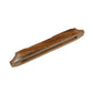 Prabhuji Decor - Wooden Mezuzah Case 9"x1.5" Peacock