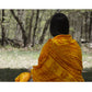 Prabhuji Meditation Yoga Prayer Shawl - Maha Mantra - Yellow Large