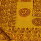 Prabhuji Meditation Yoga Prayer Shawl - Mantra Om - Yellow Large