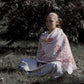 Prabhuji Meditation Yoga Prayer Shawl - Ganesh - White Large