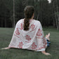 Prabhuji Meditation Yoga Prayer Shawl - Ganesh - White Large