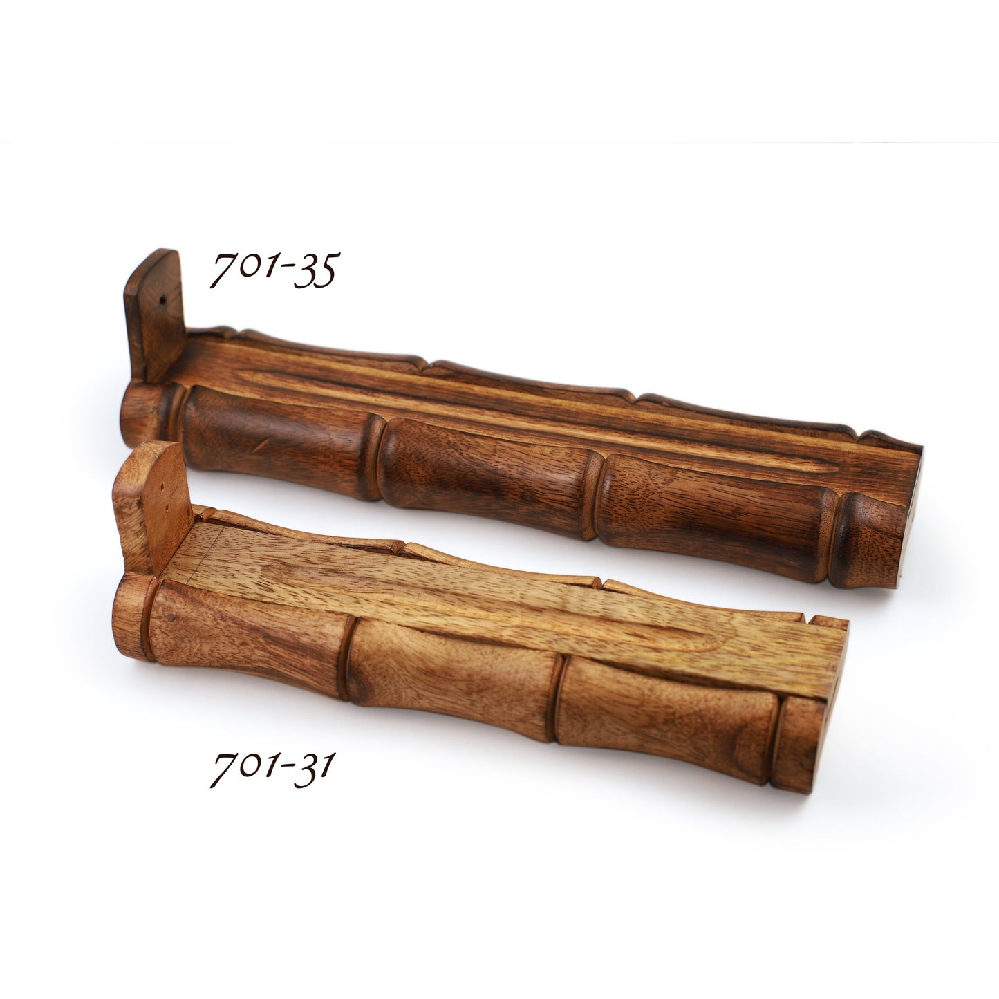 Prabhuji Incense Burner - Bamboo Holder and Storage - 12 inches