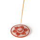 Prabhuji Incense Burner - Soapstone Plate Sacral Chakra Svadhishtana 3"