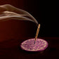 Prabhuji Incense Burner - Soapstone Plate Crown Chakra Sahasrara 3"