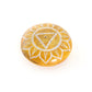 Prabhuji Incense Burner - Soapstone Pebble Solar Plexus Chakra Manipura 2.5"