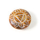 Prabhuji Incense Burner - Soapstone Pebble Solar Plexus Chakra Manipura 2.5"