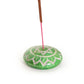 Prabhuji Incense Burner - Soapstone Pebble Heart Chakra Anahata 2.5"