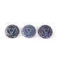 Prabhuji Incense Burner - Soapstone Pebble Throat Chakra Vishudha 2.5"
