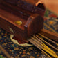 Prabhuji Incense Burner - Wooden Box with Storage - Elephant