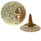 Burner for Cones and Candle Holder - Soapstone Carved T-Lite Ball - Elephant 3.5 inches - Wholesale and Retail Prabhuji's Gifts 