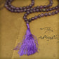 Prabhuji Prayer Mala Beads - Amethyst - 108 Prayer Beads