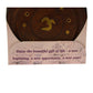 Incense Gift Set - Wood Round Burner + 3 Harmony Incense Sticks & Holiday Greeting (Gaudi, Gaudmalhar, Bhairavi) - Wholesale and Retail Prabhuji's Gifts 