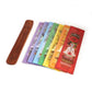 Prabhuji's Gifts - Incense Gift Set - Flat Burner + 7 Chakras Incense Stick in Brown Greeting Sleeve