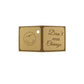 Prabhuji Gift Set - Saucha Bar Soap 'Energizing Cocoa' and Attar Oil 'Prema' - with Greeting 'Don't ever change'