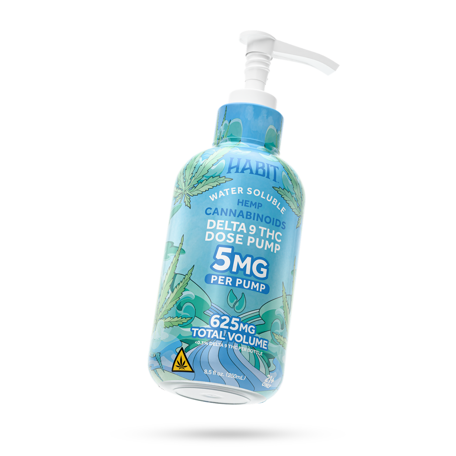 Delta 9 Hemp THCP - Pure Syrup 625mg Pump - Mystic Journey Path