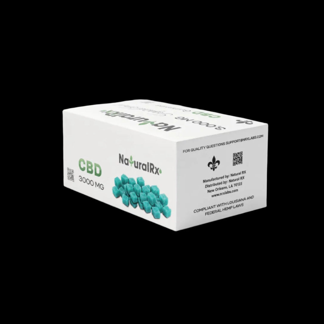 Tropical Fruit CBD Gummies box - Mystic Journey Path