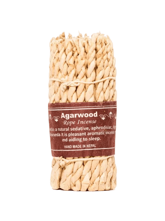 Agarwood Rope Incense - Mystic Journey Path