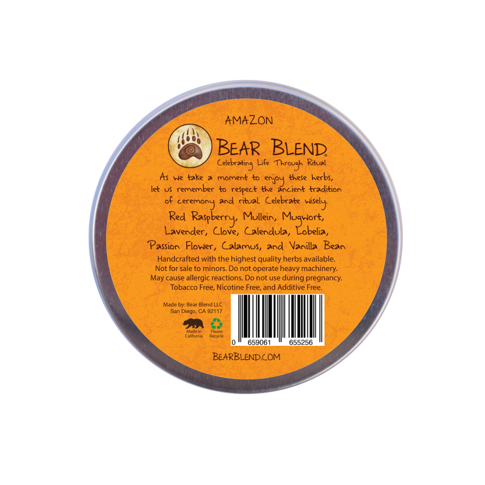 Amazon Herbal Chew  back - Mystic Journey Path
