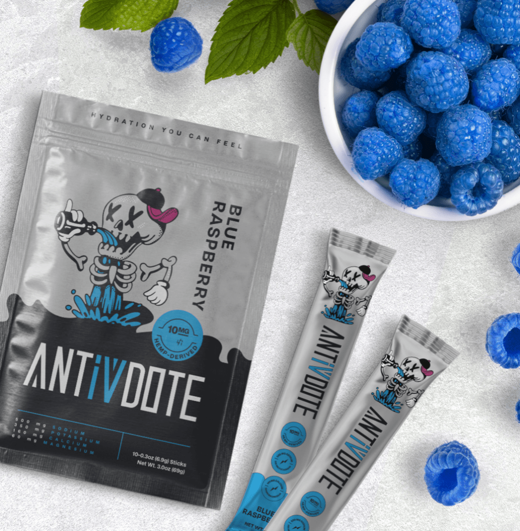 Antivdote Blue Raspberry 10mg - Mystic Journey Path