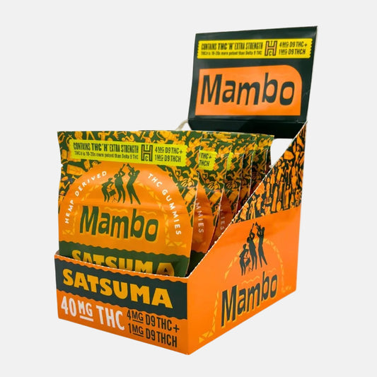 BakPak Mambo Satsuma D9/THCH - 40mg Box of 10 - Tree Spirit Wellness