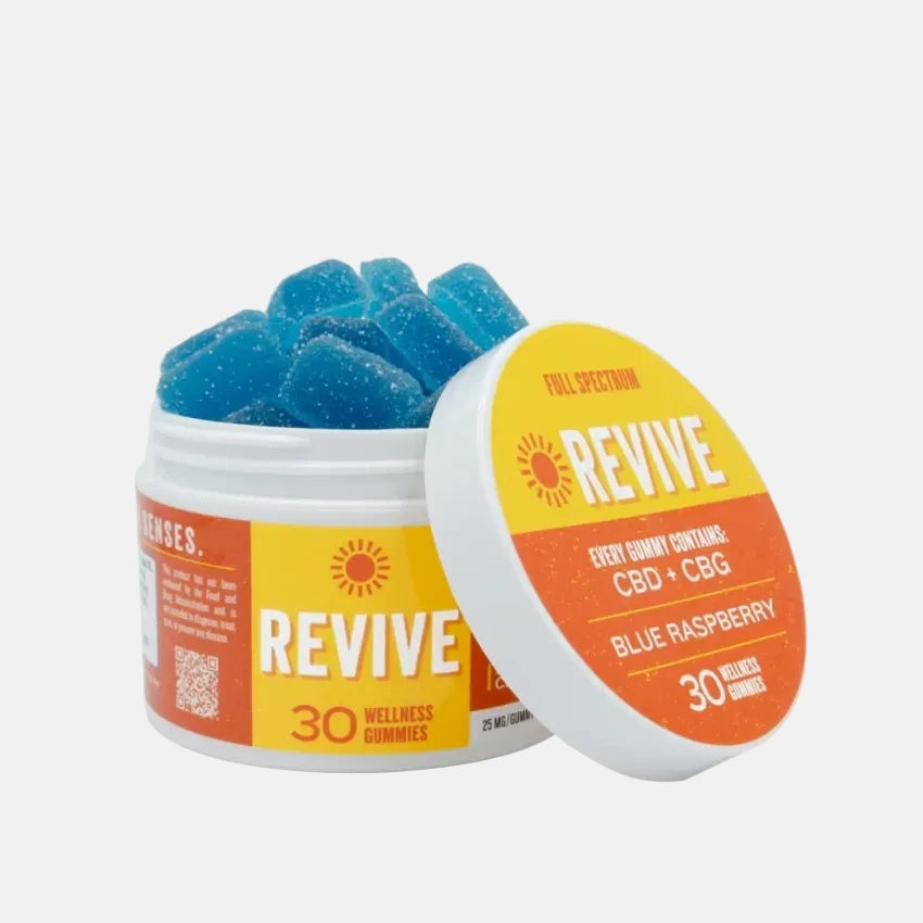 BakPak Revive Gummies CBD+CBG 30ct. (25mg/Gummy) - Tree Spirit Wellness