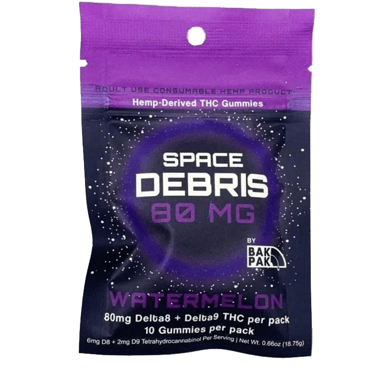 BakPak Space Debris 80 - 10ct. 8mg (box of 20) - Mystic Journey Path
